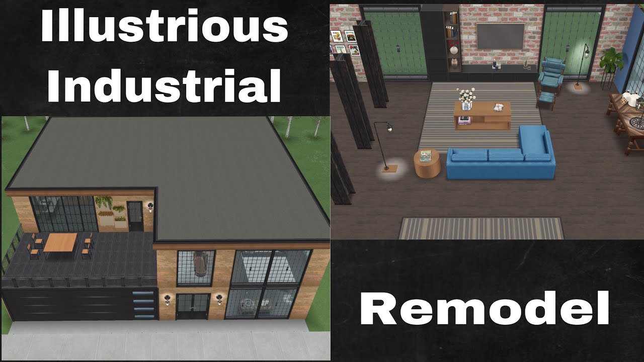 Sims Freeplay ~ Tour Of Illustrious Industrial Remodel Prize House 🏠❤️