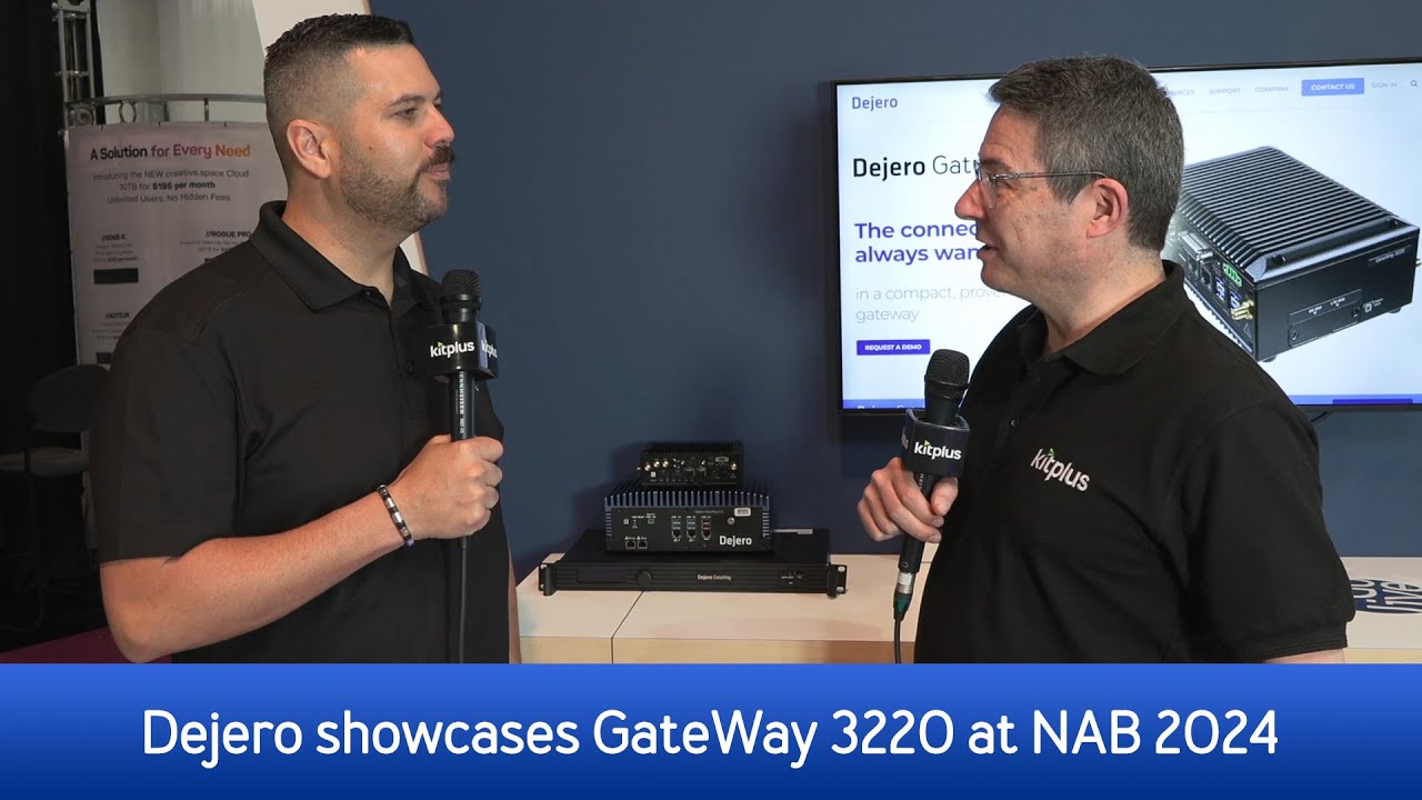 Dejero showcases new GateWay 3220 at NAB 2024