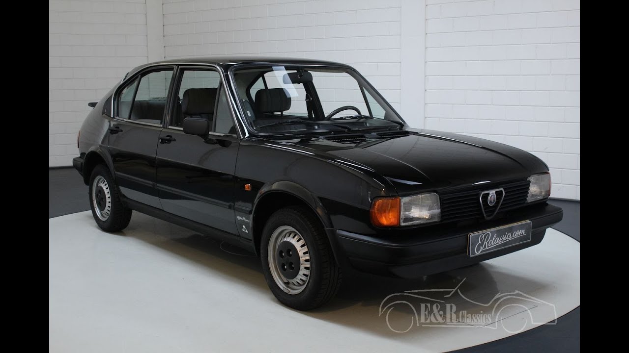 Alfa Romeo Alfasud 1981 black -VIDEO- www.ERclassics.com
