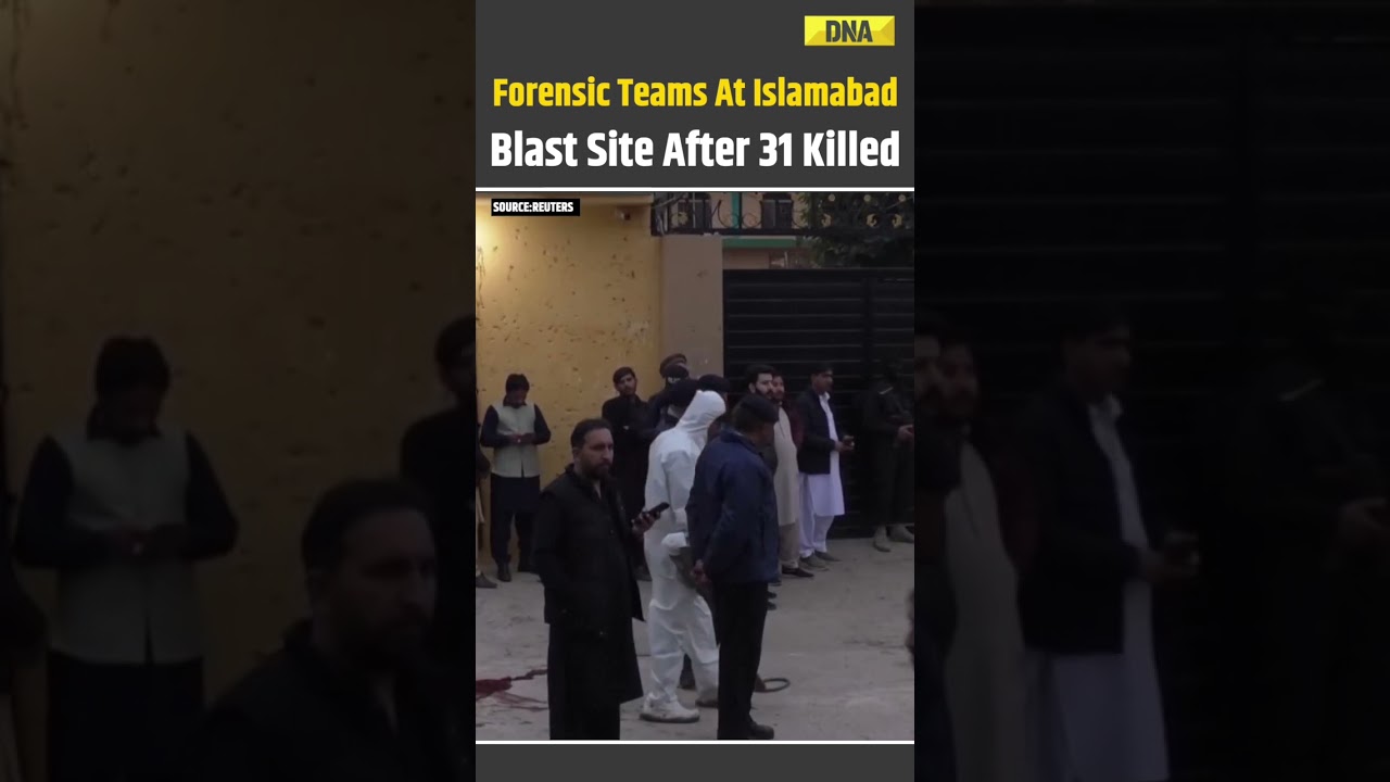 Deadly Suicide Blast At Islamabad Mosque: 31 Killed, 169 Injured | Forensics Team Investigate Attack