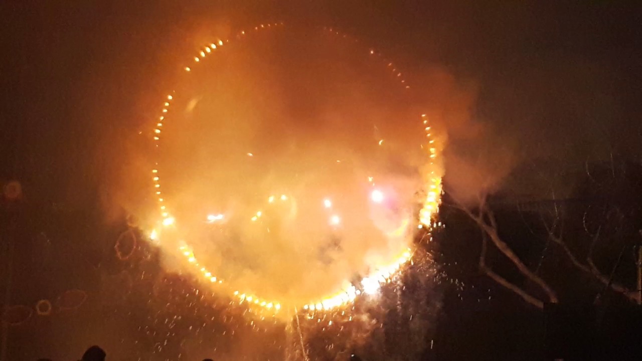 Mechanised ground Firework festival Malta Floriana part 2/7 2017