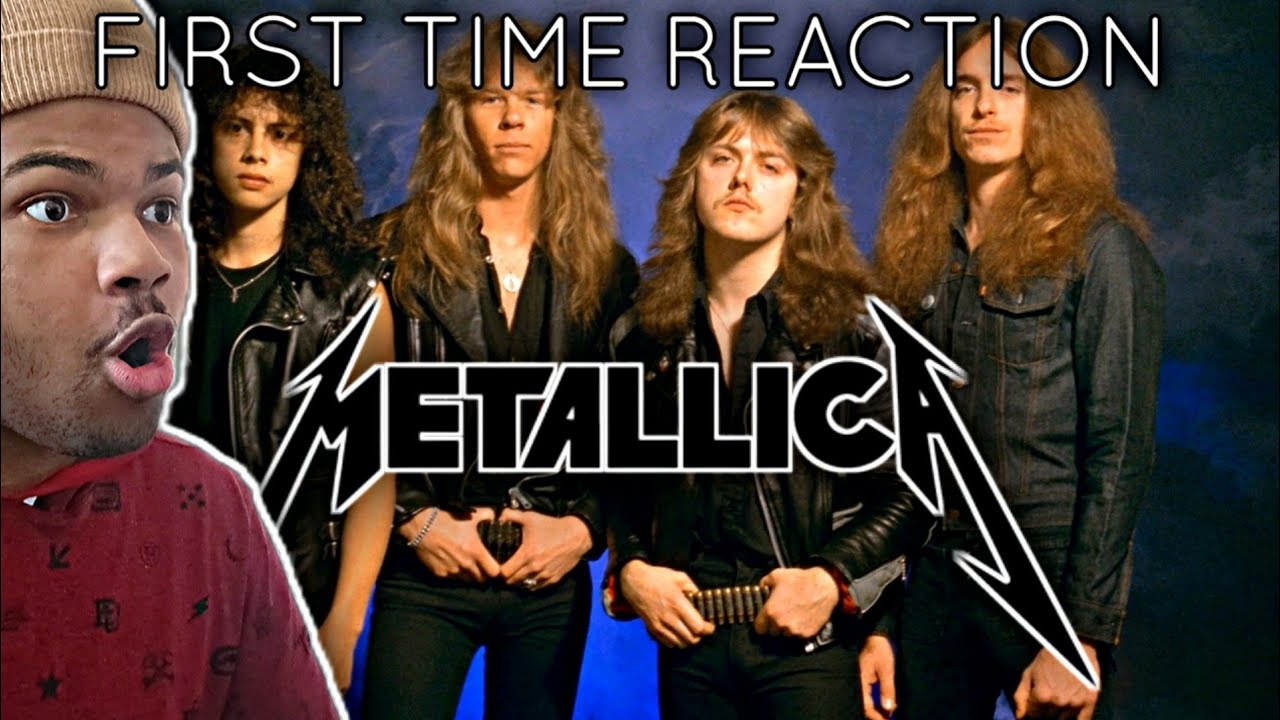 FIRST TIME REACTING TO METALLICA! Master Of Puppets + Enter Sandman + Fade to Black + One
