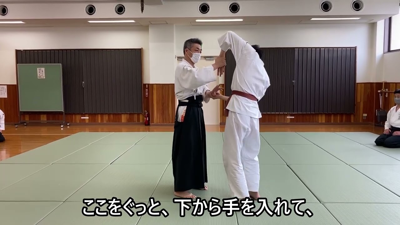合気道　三教の返し技　2022年6月5日（日）　稽古　　合気道　武産合氣道　誠和会　Aikido Sankyo Kaeshiwaza