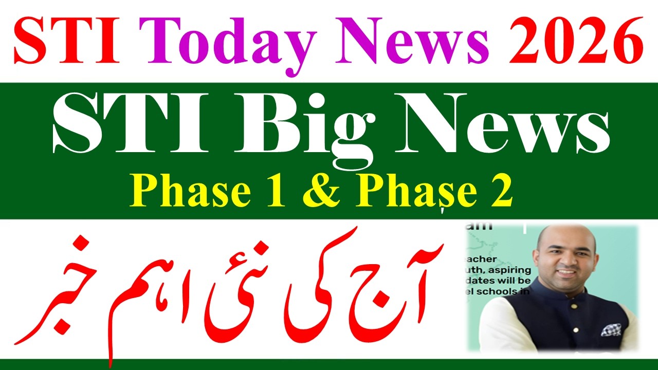 STI Phase 1 & Phase 2 Jobs 2026 | School Teaching Internees STI Jobs 2026 | STI Jobs 2026