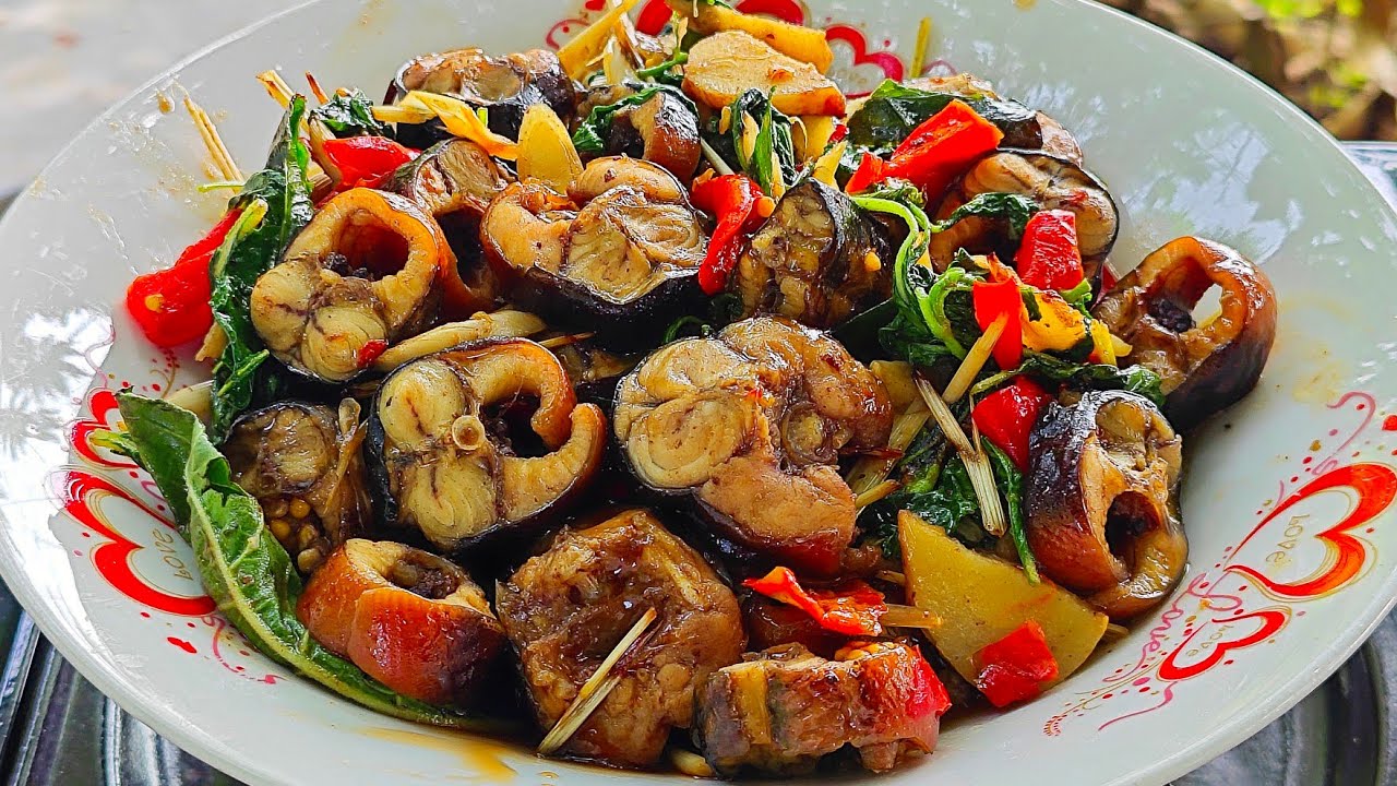 ទំនងឆ្ងាញ់ណាស់ម្ហូបខ្មែរ  ឆាក្តៅអន្ទង់ @ម្ហូបឆ្ងាញ់