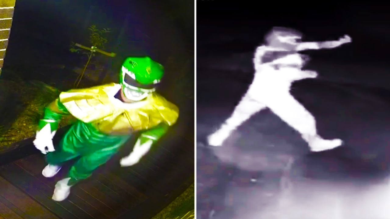 GROWN MAN THINKS HES A POWER RANGER...