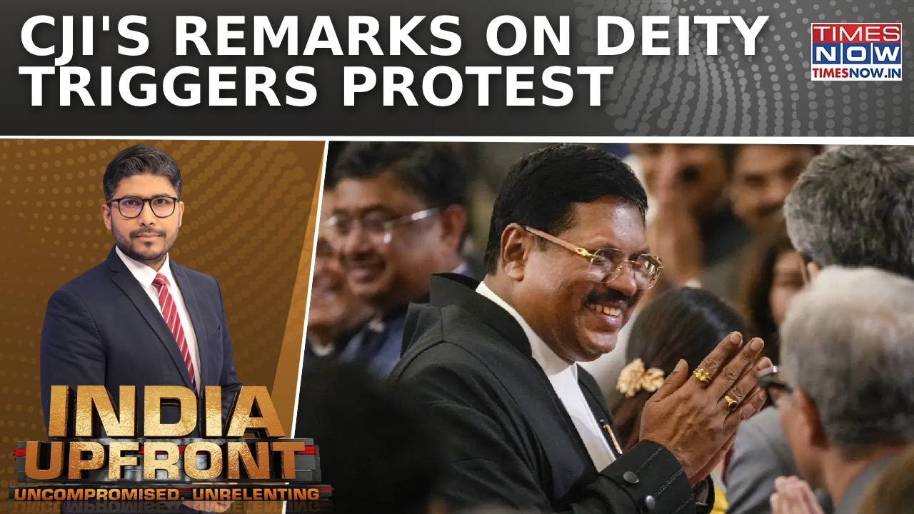 Row Over CJI Gavai's Remarks On Khajuraho Idol Case Plea | India Upfront