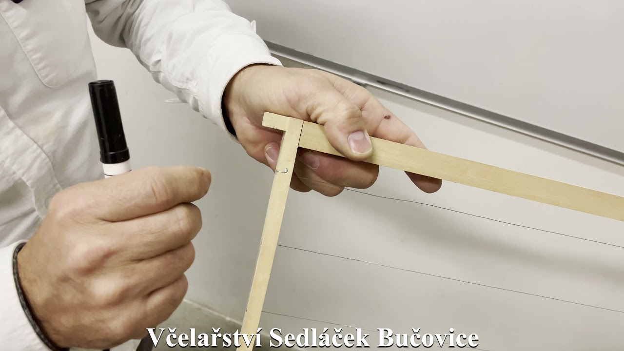 229/21 Drátkování rámků dle velikosti a typu rámku. Včelařství Sedláček