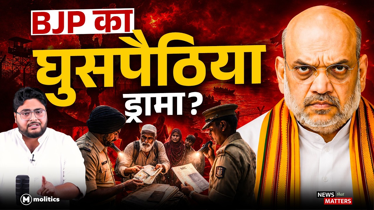 BJP का मास्टरस्ट्रोक: जहां चुनाव वहां घुसपैठिए | News That Matters ft. Neeraj Jha