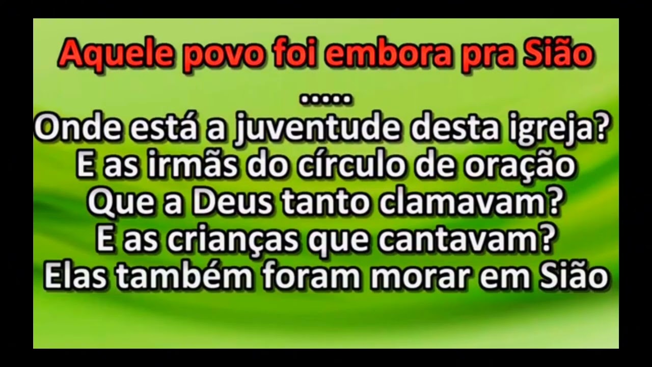 DESAPARECEU UM POVO PLAYBACK 3,5 TOM ABAIXO SHIRLEY CARVALHAES LEGENDADO