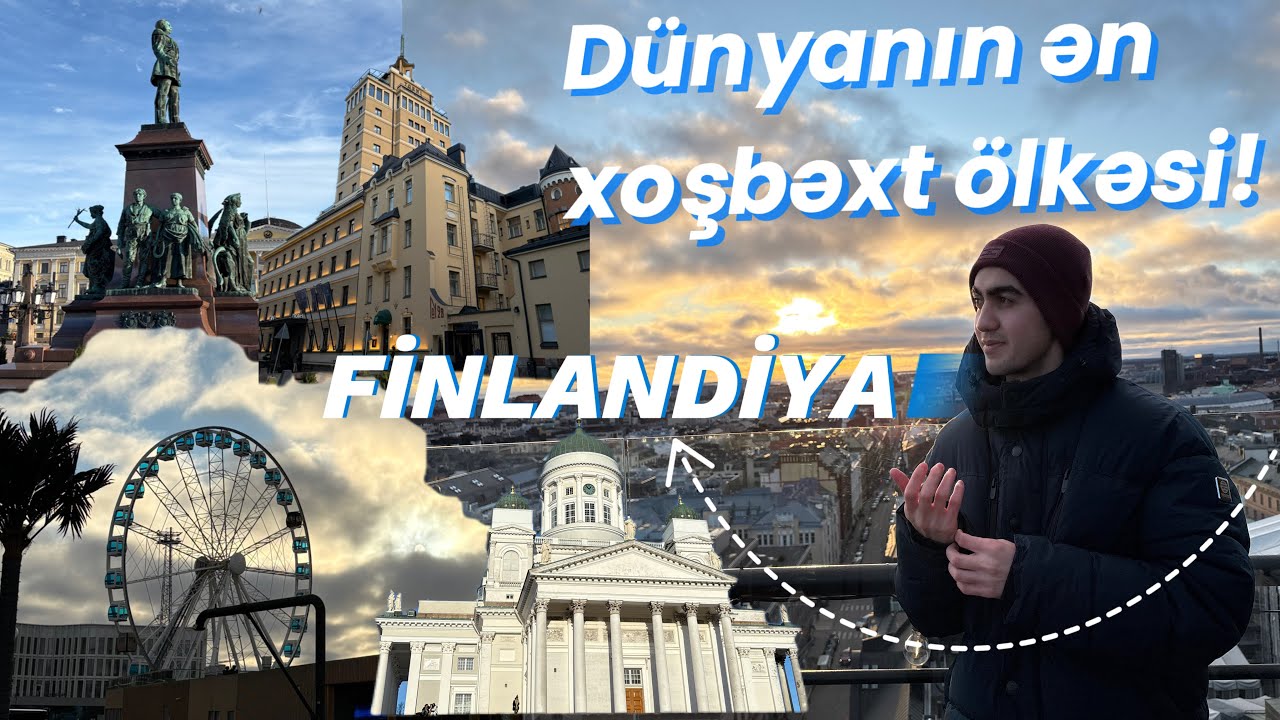DÜNYANIN ƏN XOŞBƏXT ÖLKƏSİNDƏ 1 GÜN!🇫🇮 HELSİNKİ, FİNLANDİYA