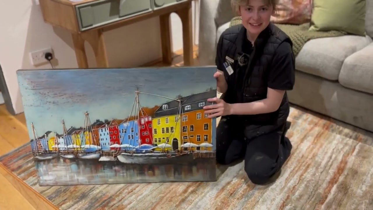 D&uacute;n Laoghaire 3D Wall Art | Coastal Metal‑Wood Sculpture by @Foyandcompany