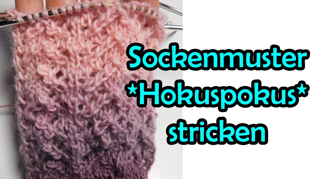 Sockenmuster *Hokuspokus* stricken - Romy Fischer