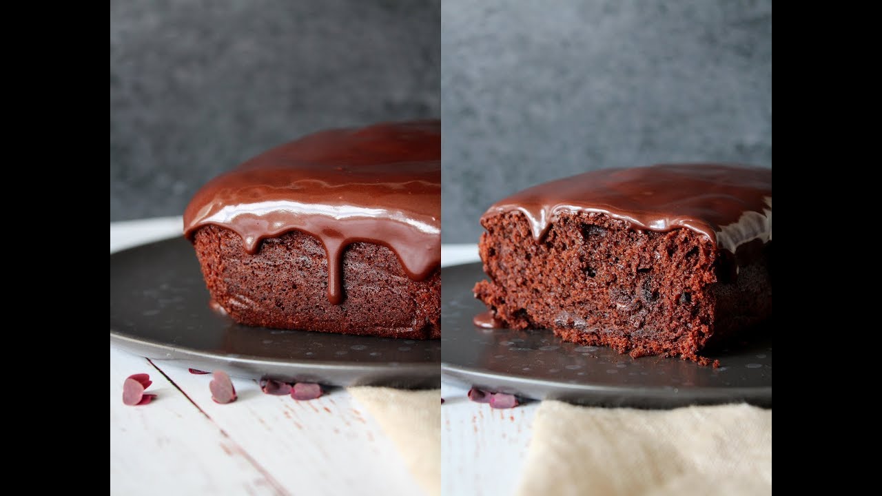 Lækker Svampet Chokolade Banankage Med Baileys Glasur - One Kitchen DK