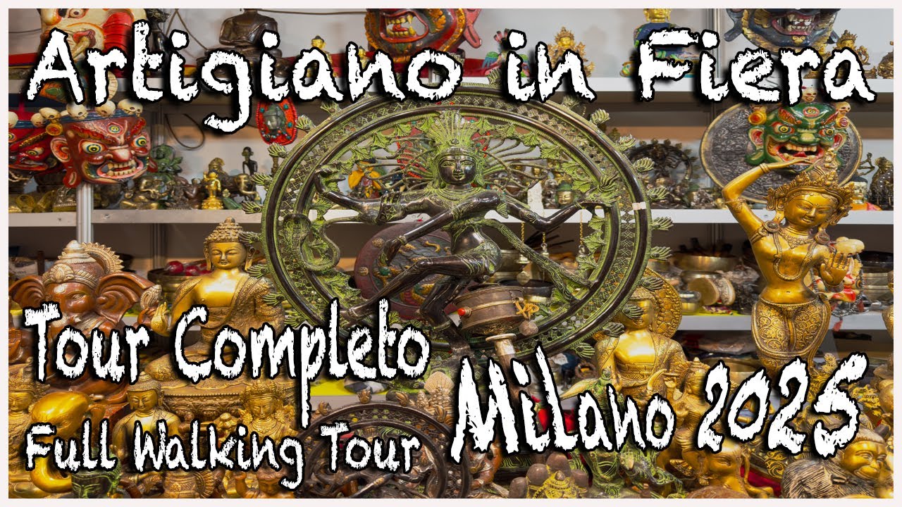 Artigiano in Fiera Milan 2025 🇮🇹 | Complete Walking Tour | Full Experience 4K