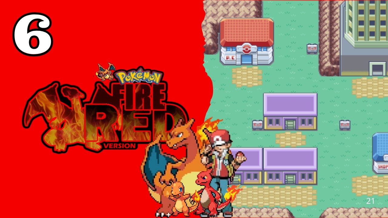 Pokémon FireRed - Gameplay