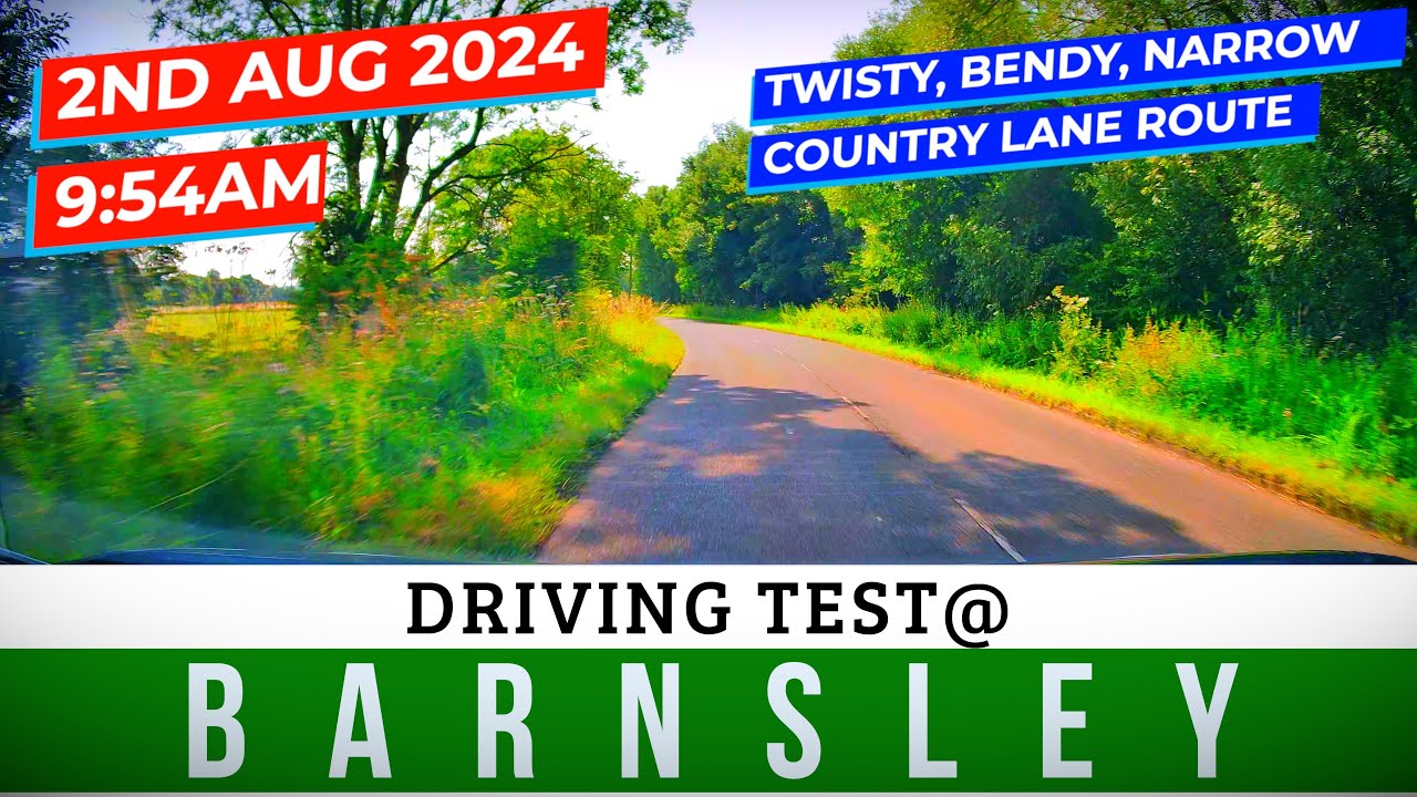 DRIVING TEST @ #BARNSLEY ||EP1 - 2ND AUG 2024 9:54AM #DRIVINGTESTVIDEO #OJKENNY #BARNSLEY