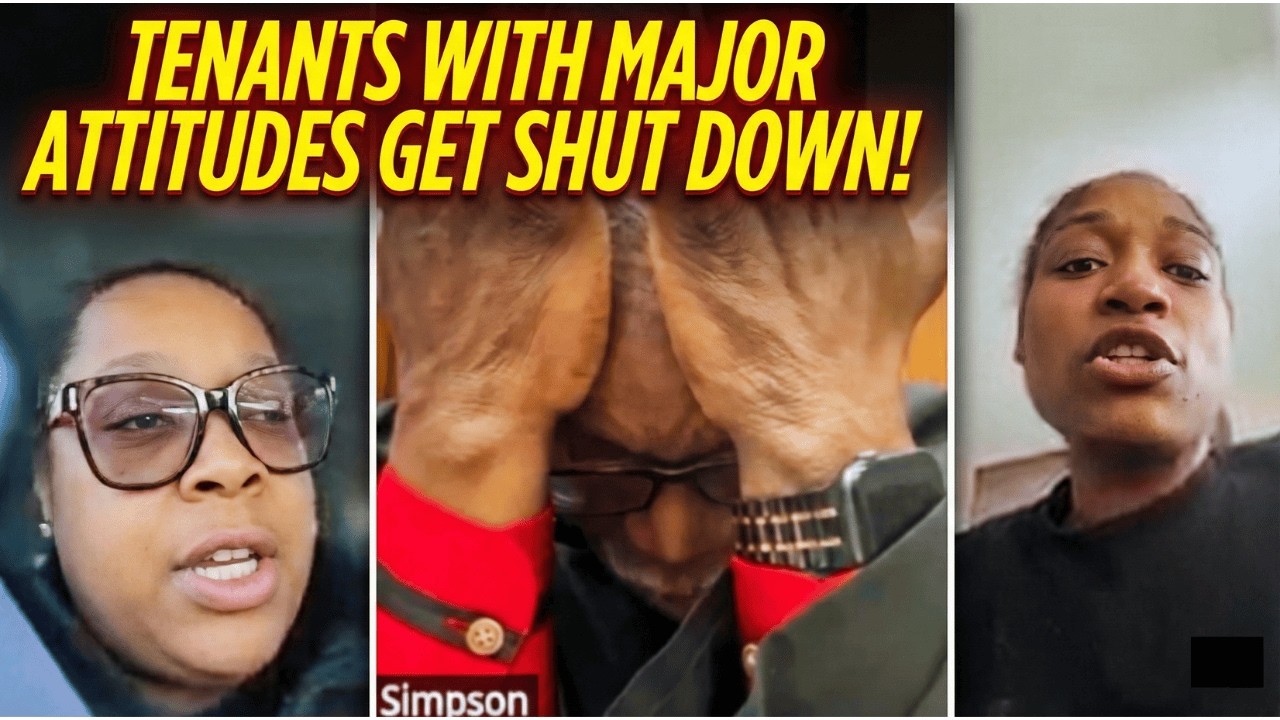 Tenants With Attitude Get Shut Down By Judge Simpson😱