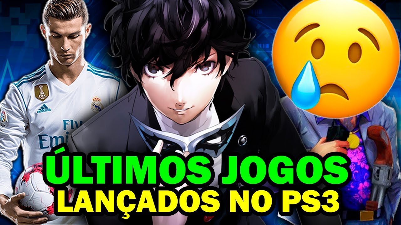 OS ÚLTIMOS JOGOS LANÇADOS OFICIALMENTE PARA PS3