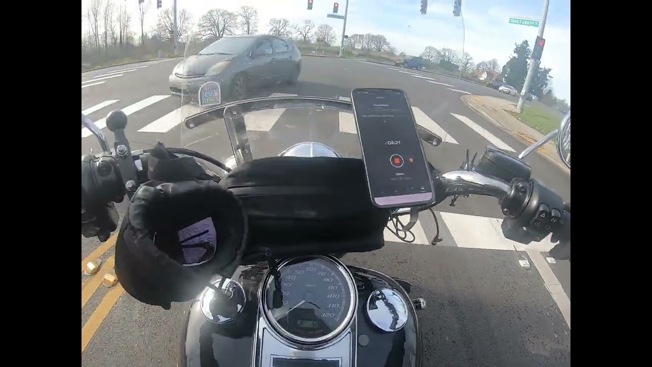 Ride and chat. Let's take the road king out today