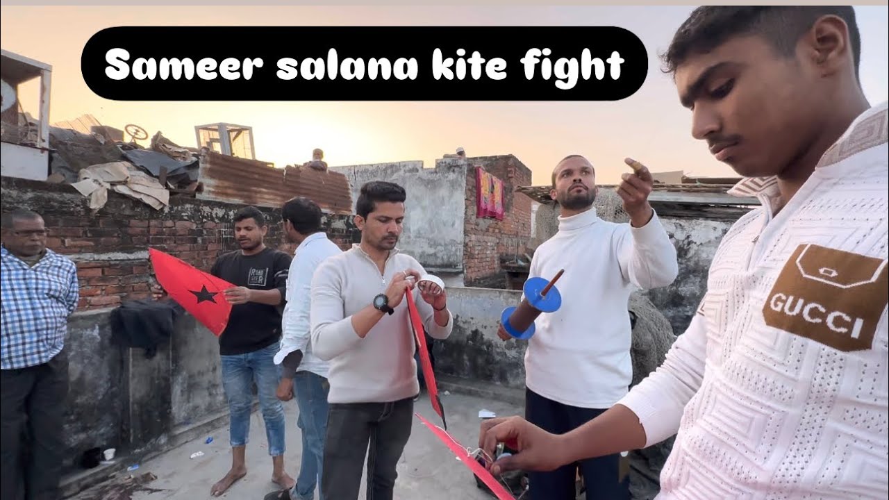 Salana taredar sameer ki patangbazi ki video #youtube#ytstudio #kite #viralvideos #ytstudioes