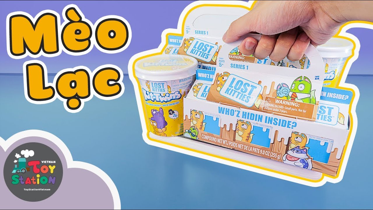 Tìm mèo lạc trong những pack Lost Kitties Series 1 và 2 ToyStation 316