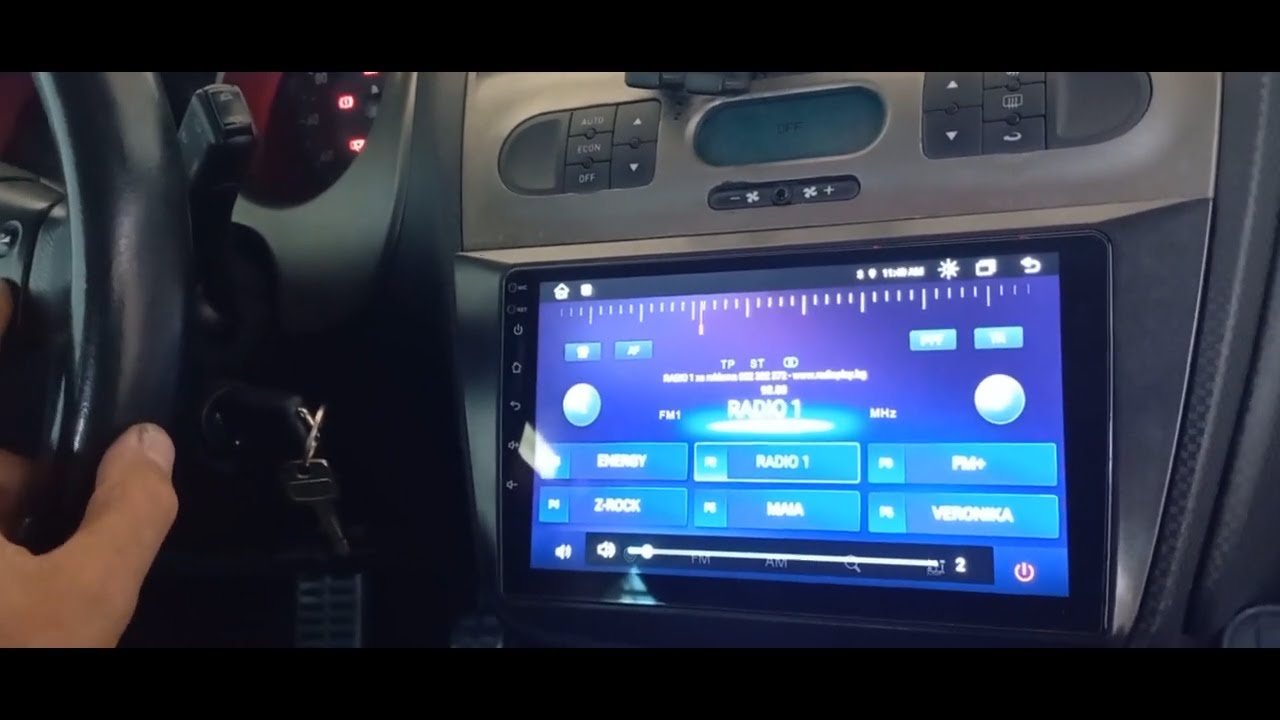 Seat Altea Quitar la radio instalando Car Stereo Android 12 y Cámara de Marcha Atrás