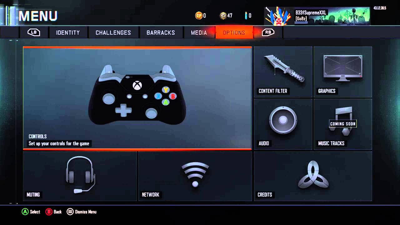 CALL of DUTY, BLACK OPS III (Cheat menu & codes)