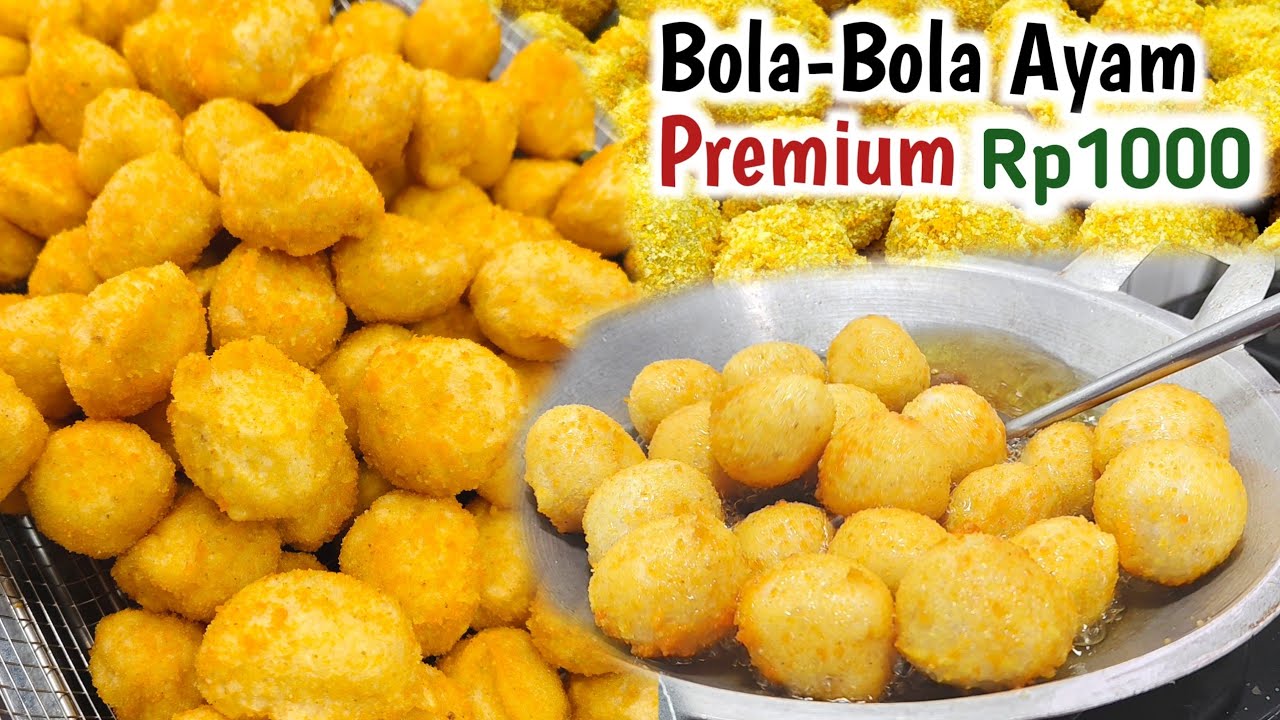 SEKALI BUAT JADI 100 PCS‼️BOLA-BOLA AYAM Rp.1000AN | OLAHAN DAGING AYAM BAGIAN DADA TERENAK & SIMPEL
