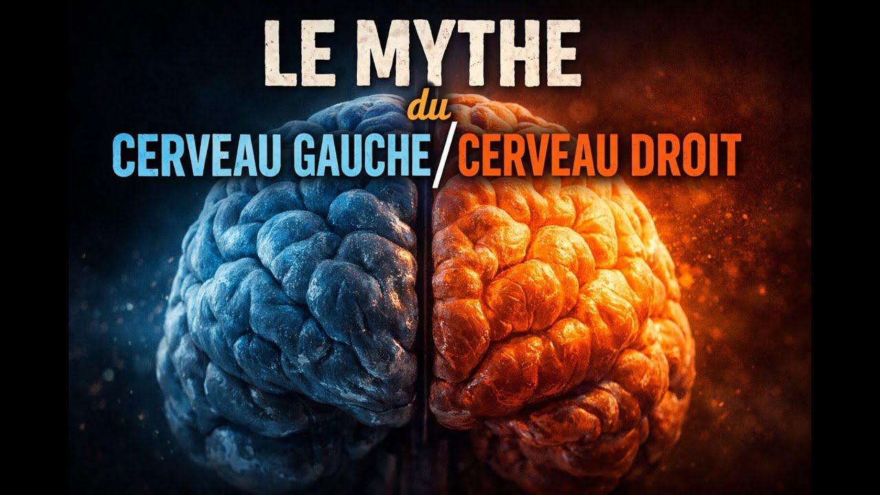 Le cerveau gauche et le cerveau droit n'&eacute;xiste pas