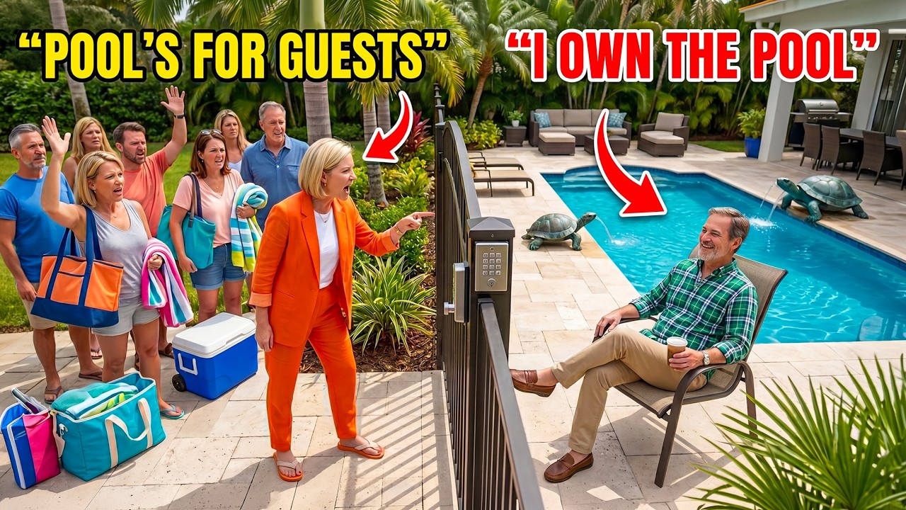 HOA Karen Let Vacation Renters Use My Private Pool &mdash; She Didn&rsquo;t Know I Owned the Only Gate Code