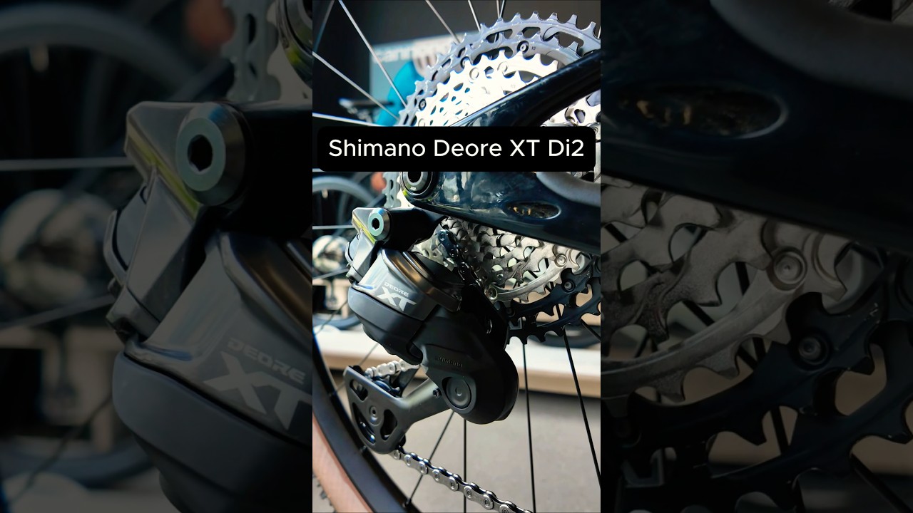 Shimano Deore XT Di2 vs Sram GX Transmission #sram #shimano #electronicgears #deralieurs