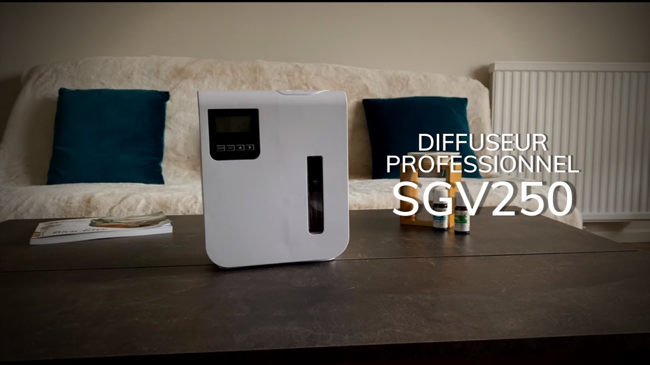 Diffuseur de parfum professionnel SGV250 : Diffuseur d'huiles essentielles grande surface