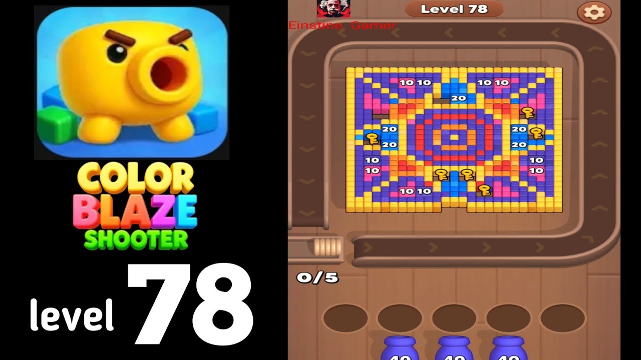 Color Blaze Shooter level 78 Guide Walkthrough Solution
