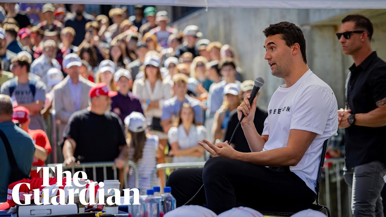Rightwing activist Charlie Kirk shot and killed at Utah event