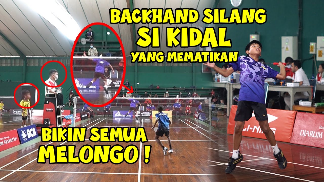 Begini kalo SI KIDAL beraksi ( Jagoan PB DJARUM berusia 12 th)