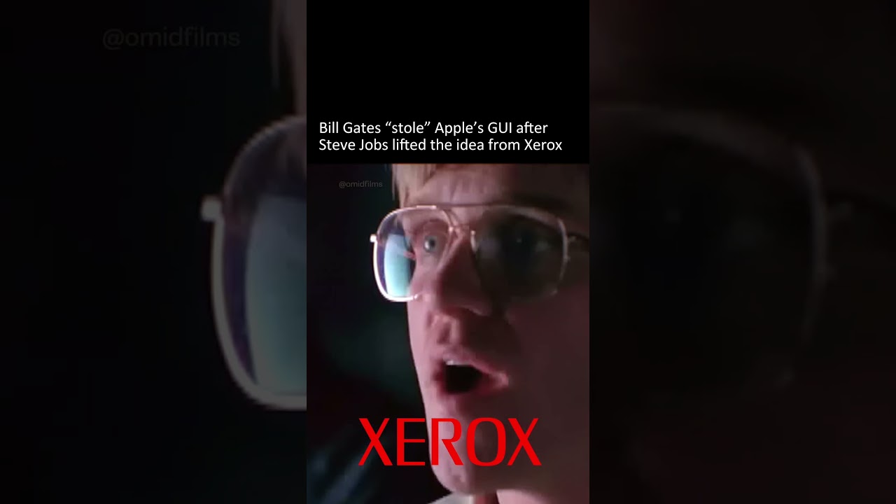 Bill Gates &ldquo;stole&rdquo; Apple&rsquo;s GUI after Steve Jobs lifted the idea from Xerox