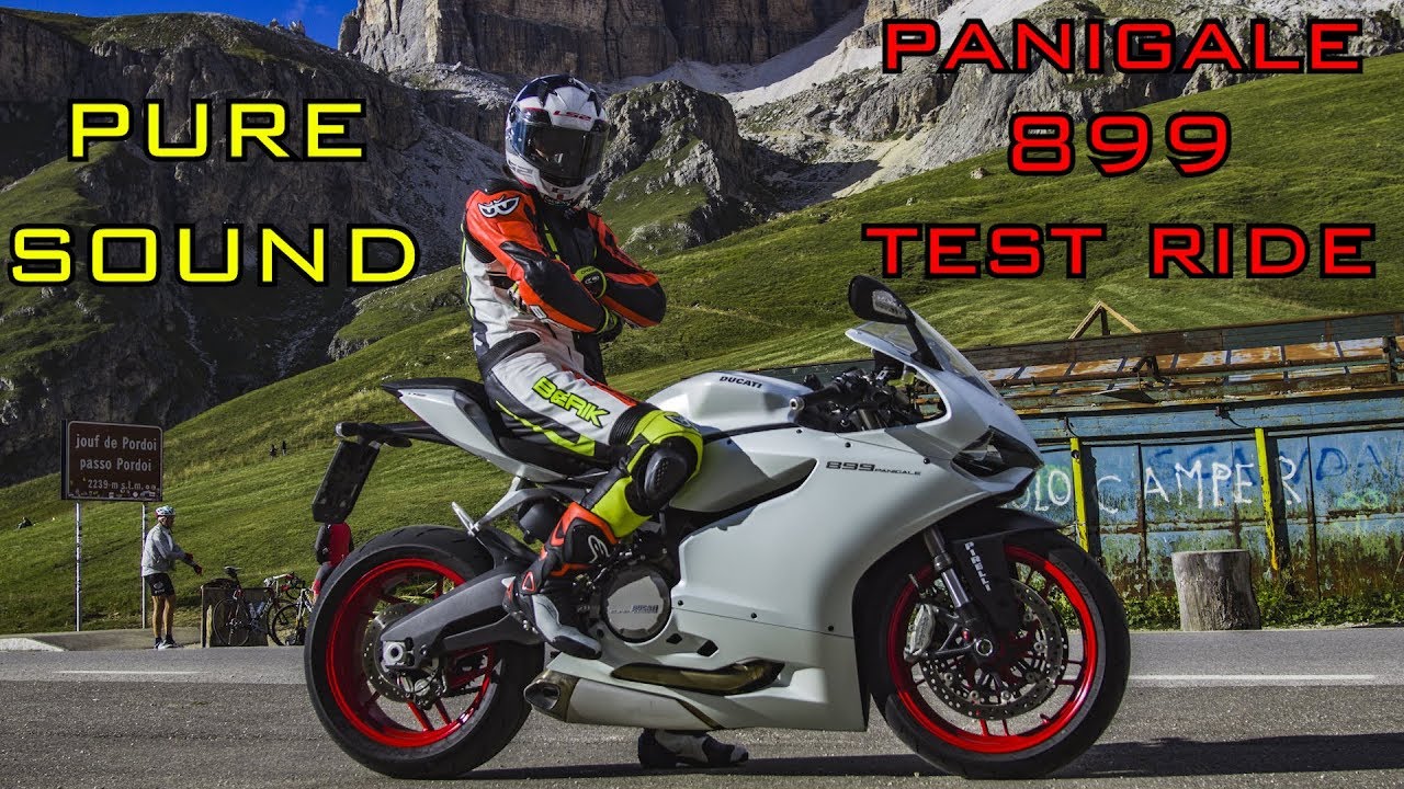 DUCATI PANIGALE 899 PURE SOUND - Onboard GoPro HERO7