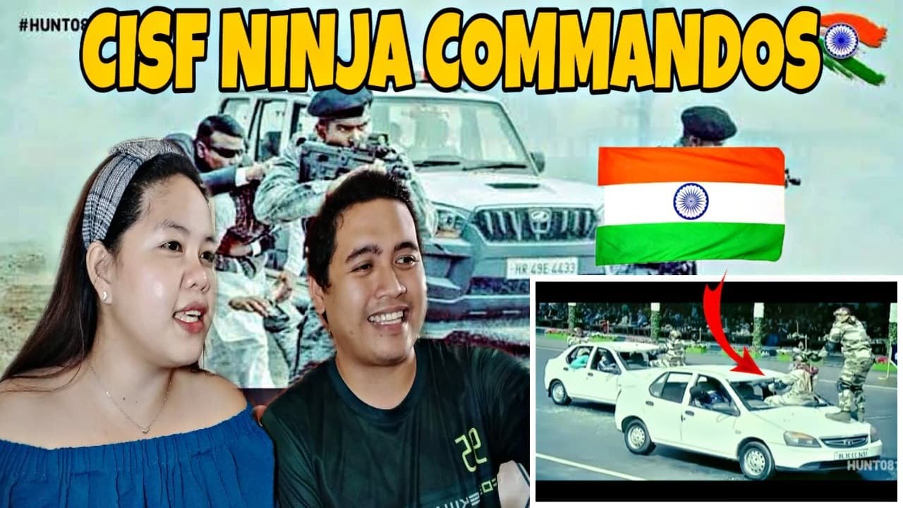 🇮🇳CISF Ninja Commandos - Special Security Group in Action | Filipino Couple Reaction