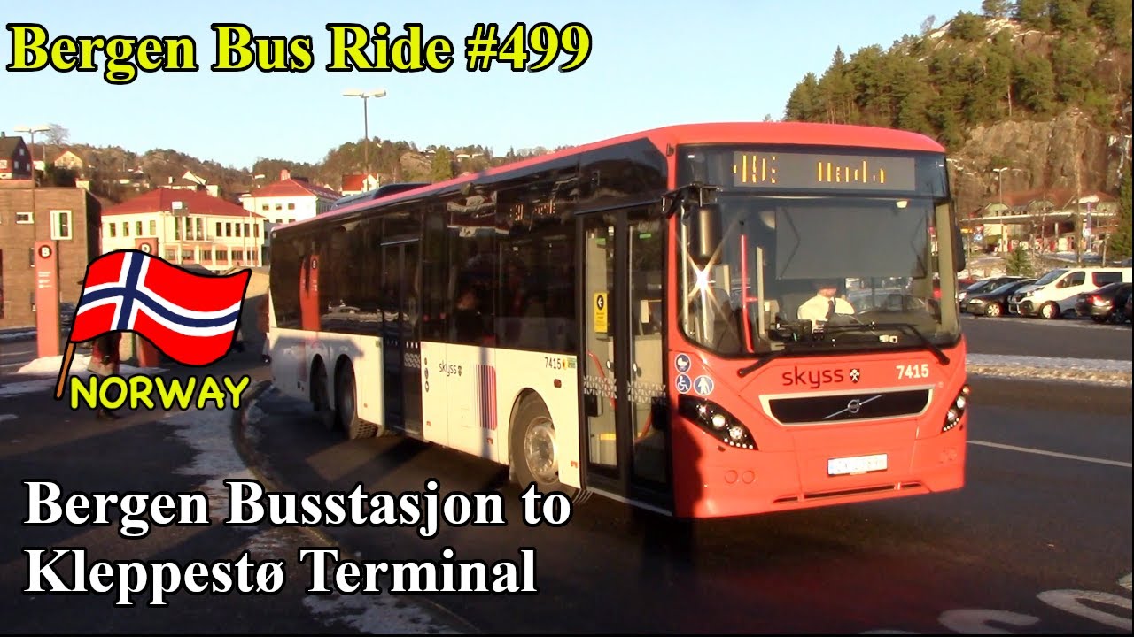 Bus Ride in Bergen: #499 to the Askøy Island