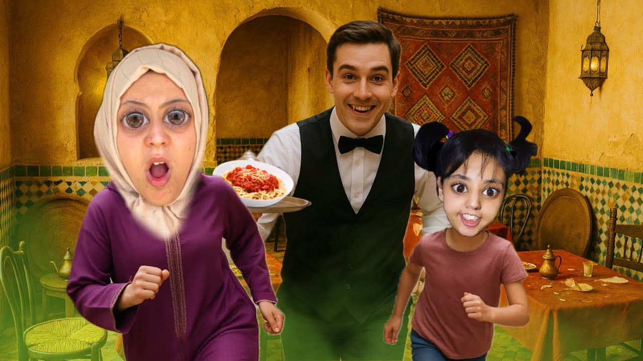 الحلقة الرابعة : بابات سارة شرا آيفون📱 لزوجته الثانية 😱و ام هدى دارت فضيحة في المطعم الفاخر 🧑🏻‍🍳