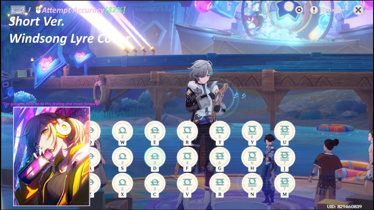 Genshin Windsong Lyre - Realize (Project Sekai) + Notes