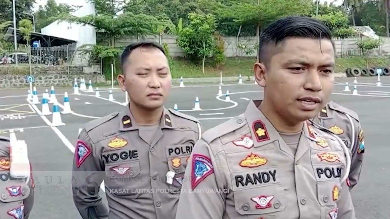 LINTASAN BARU SIM C SATPAS POLRESTA BANYUWANGI
