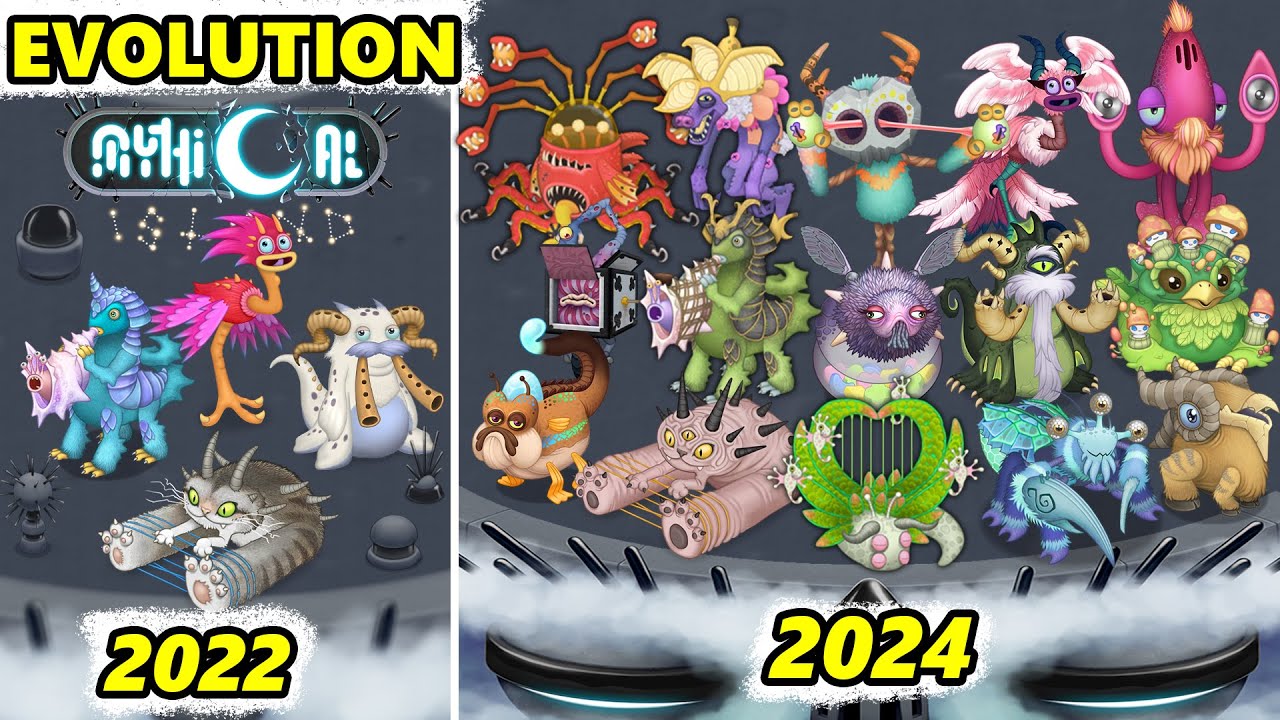 Mythical Island Evolution and Full Song (My Singing Monsters)