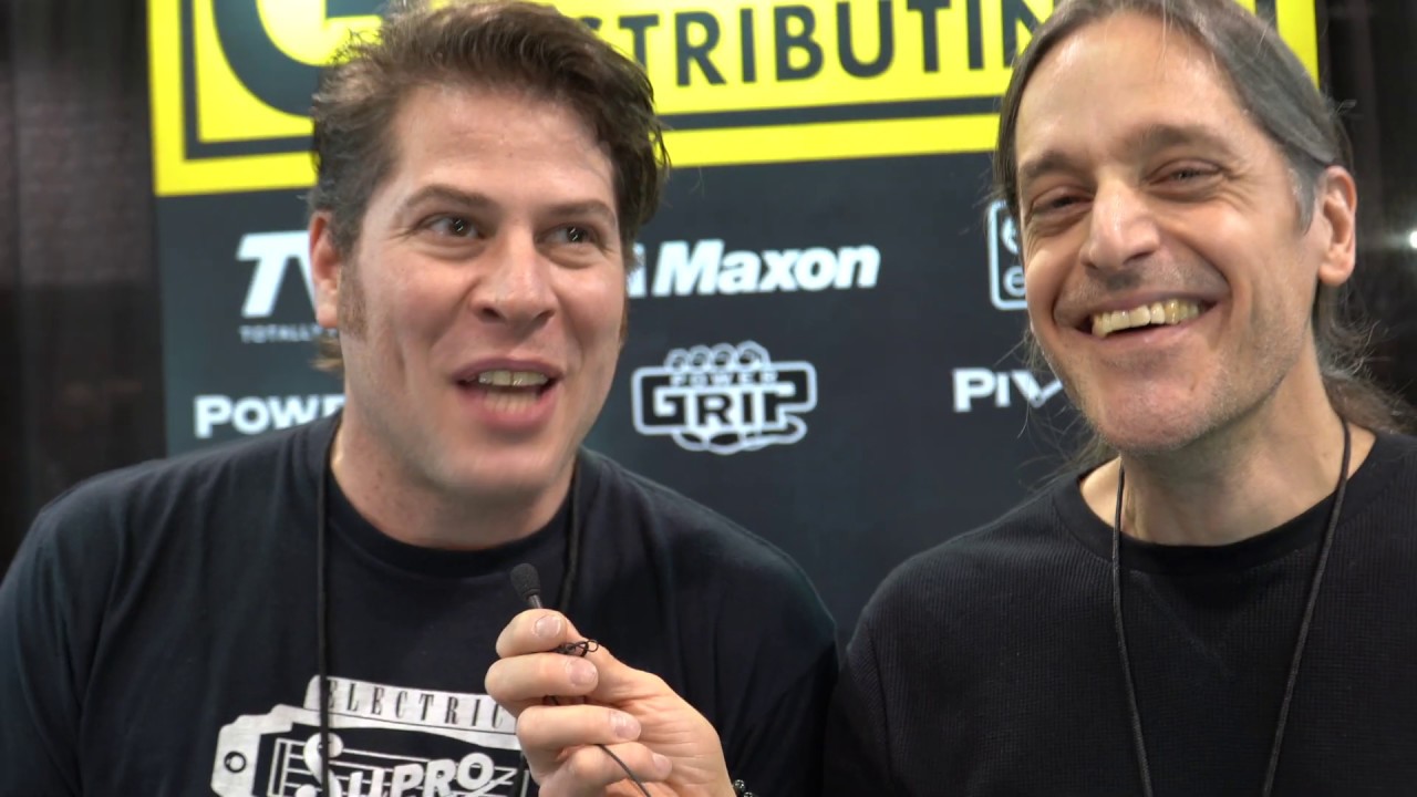 David Koltai of Pigtronix  talks about his modded Maxon OD808-40P at NAMM 2020