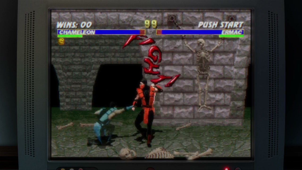 Mortal Kombat Legacy Kollection Trilogy play as Chamelion