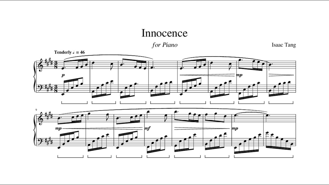 Innocence | ORIGINAL COMPOSITION