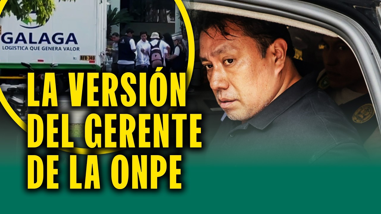 &iquest;Qu&eacute; pas&oacute; un d&iacute;a antes de elecciones con los camiones Galaga? Esto declar&oacute; funcionario de ONPE
