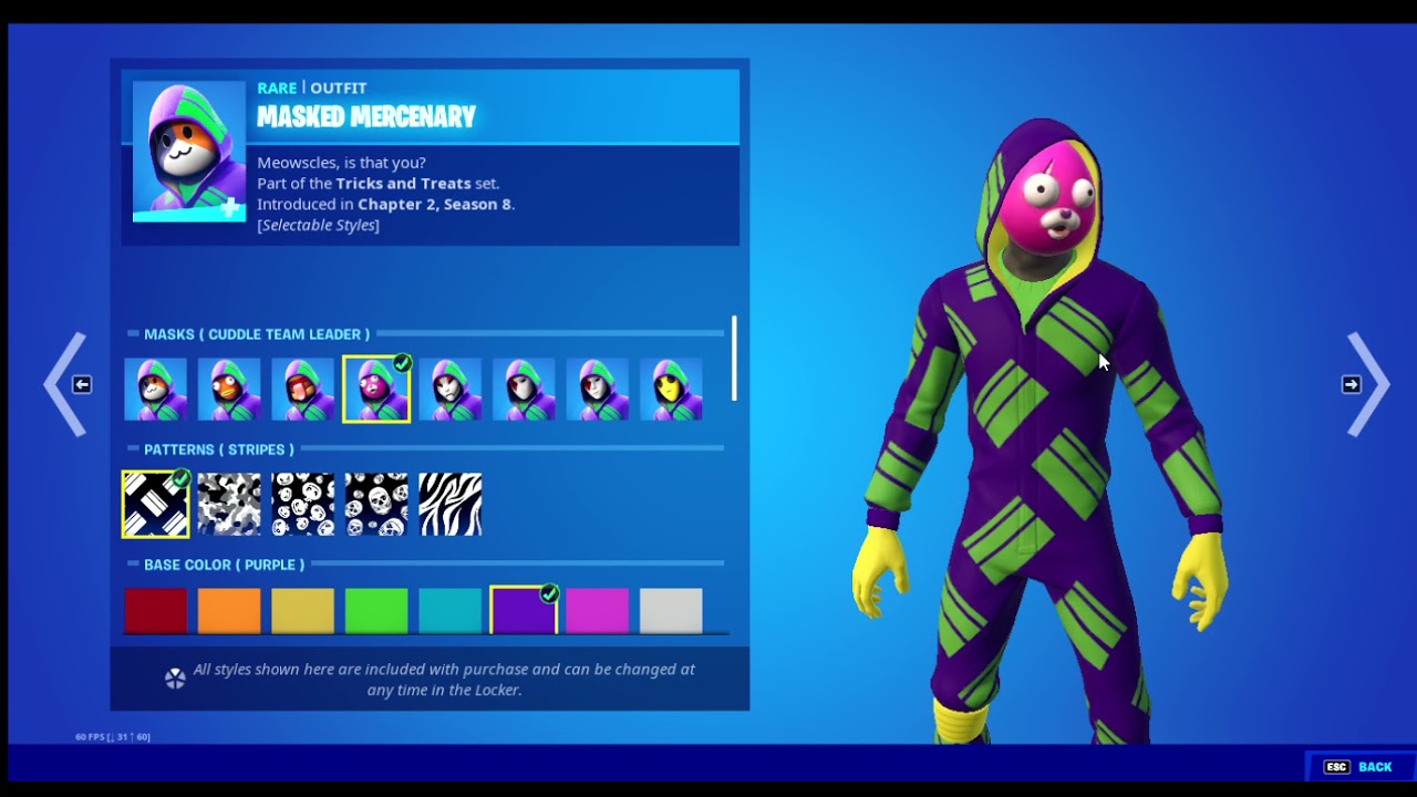 Fortnite Leaked Trick and Treats Bundle Item Shop Preview (*With All Colors and Masks!*)