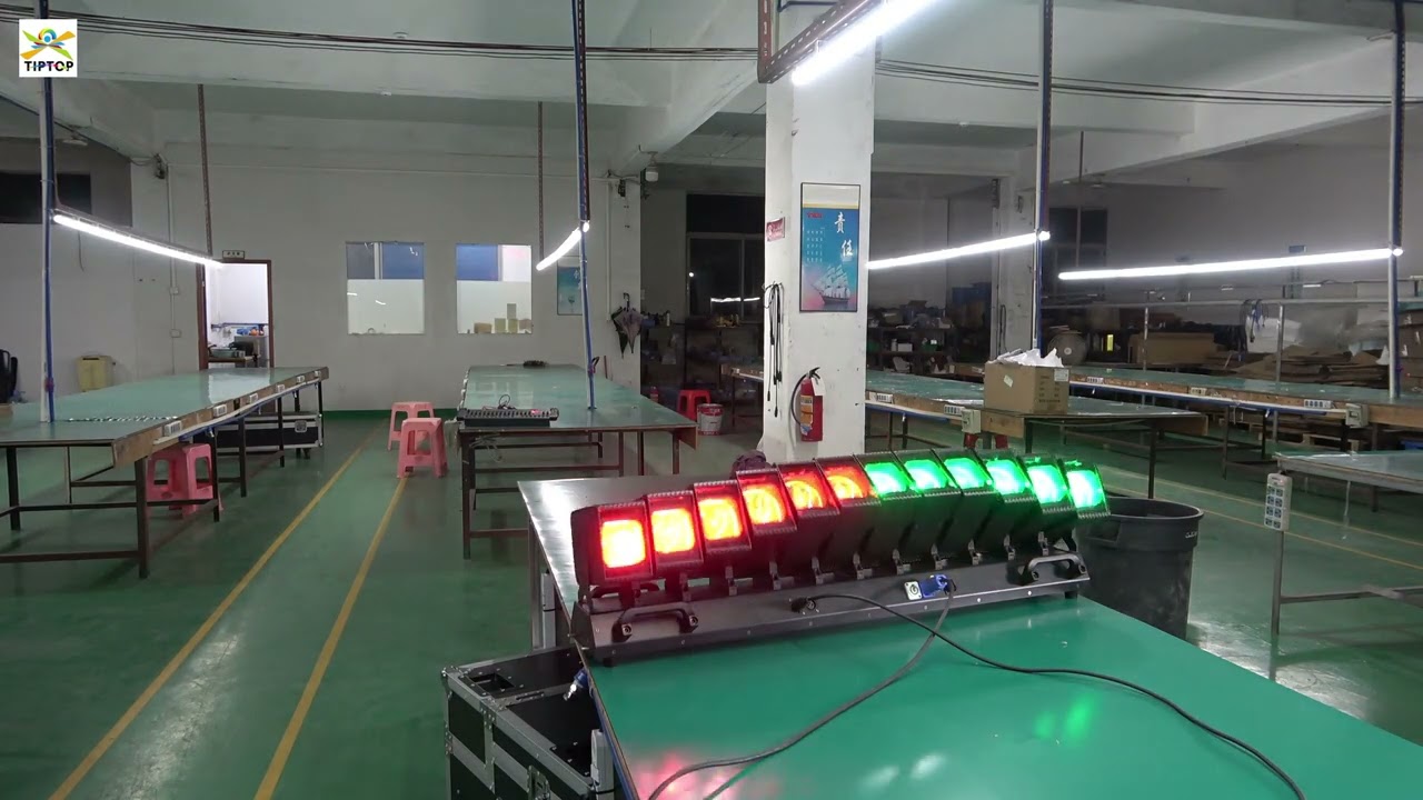 TIPTOP 12X60W RGBW 4IN1 Color PixeL Control Led Moving Head Light Waterwave Rotate Effect